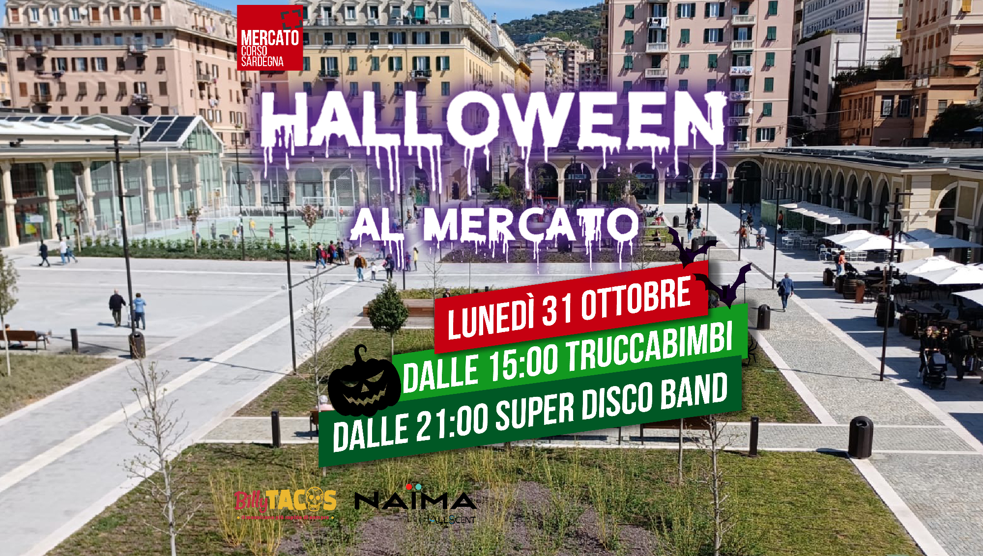 Halloween al Mercato Mercato di Corso Sardegna