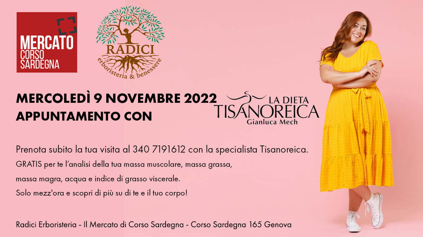 Radici Erboristeria La Dieta Tisanoreica Mercato di Corso Sardegna